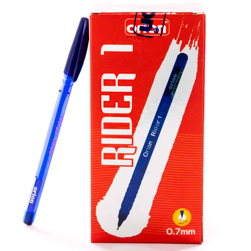 BOLIGRAFO PUNTA FINA X 50 UNI AZUL